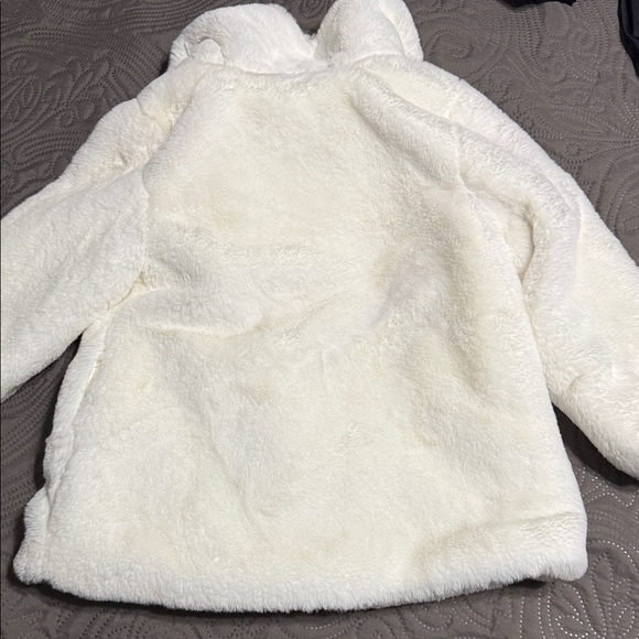 The Children's Place White Faux Fur Coat - Picture 5 of 5